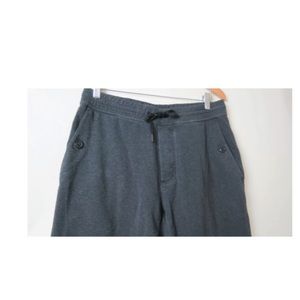 lululemon athletica Pants - Lululemon dark grey charcoal french terry L lululemon athletica Pants - Lululemon dark grey charcoal french terry L